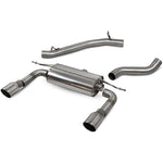 Scorpion Car Exhaust Cat-Back System (Non-Resonated) (Non-Valved) Daytona - Audi TT MK3 2.0 TFSI Quattro 2014 - 2019