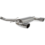 Scorpion Car Exhaust Cat-Back System (Non-Resonated) (Non-Valved) Daytona Black - Audi TT MK3 2.0 TFSI Quattro 2014 - 2019