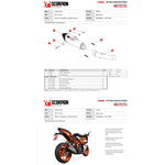 Scorpion Serket Taper Stainless Steel Exhaust - KTM RC 390 2017 - 2021