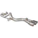 Scorpion Car Exhaust DPF-Back System (Non-Resonated) Polished Daytona - Ford Focus ST Diesel 2.0 TDCI 2015-2019