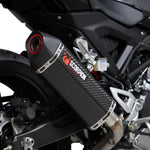 Scorpion Serket Parallel Carbon Fibre Exhaust - Honda CB 125 R 2018 - 2020