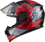 Shox Assault Evo Recoil Motorcycle Helmet