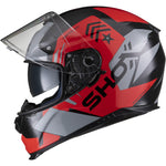 Shox Assault Evo Recoil Motorcycle Helmet