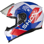 Shox Assault Evo Recoil Motorcycle Helmet