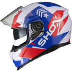 Shox Assault Evo Recoil Motorcycle Helmet