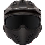 Spada Storm Plain Open Face Motorcycle Helmet & Visor