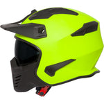 Spada Storm Plain Open Face Motorcycle Helmet & Visor