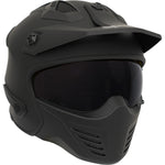 Spada Storm Plain Open Face Motorcycle Helmet & Visor