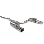 Scorpion Car Exhaust Cat-Back System (Non-Resonated) Polished Daytona - Mini Cooper S Clubman R55 2007 - 2014