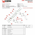 Scorpion RP-1GP Carbon Exhaust - Kawasaki Z1000SX Euro 4 2017 - 2019