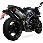 Scorpion Serket Parallel Stainless Steel Exhaust - Triumph Speed Triple 1050 S and RS 2018 - 2020