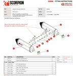 Scorpion Serket Parallel Satin Titanium Exhaust - Triumph Speed Triple 1050 S and RS 2018 - 2020