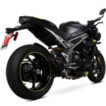 Scorpion Red Power Black Ceramic Exhaust - Triumph Speed Triple 1050 S and RS 2018 - 2020