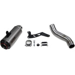 Scorpion Red Power Satin Titanium Exhaust - Triumph Speed Triple 1050 S and RS 2018 - 2020