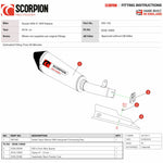 Scorpion Serket Taper Satin Titanium Exhaust - Suzuki GSX-S 1000 Katana 2019 - 2021