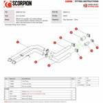 Scorpion Car Exhaust Secondary De-Cat - BMW 3 Series F80 M3 2014 - 2018