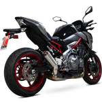 Scorpion Red Power Stainless Steel Exhaust - Kawasaki Z900 / Z900 A2 2017 - 2019