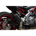 Scorpion Red Power Black Ceramic Exhaust - Kawasaki Z900 / Z900 A2 2017 - 2019