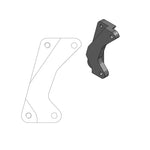 Moto Master Supermoto Brake Disc Adapter Bracket - Yamaha YZF450 2005-2007