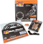 Moto Master 270mm Flame Oversize Floating Front Brake Disc Kit - Kawasaki KX450X 2021-2023