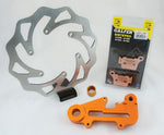 Galfer Oversize Rear Slotted Wave Brake Disc Kit - KTM SXF250 2015-2023