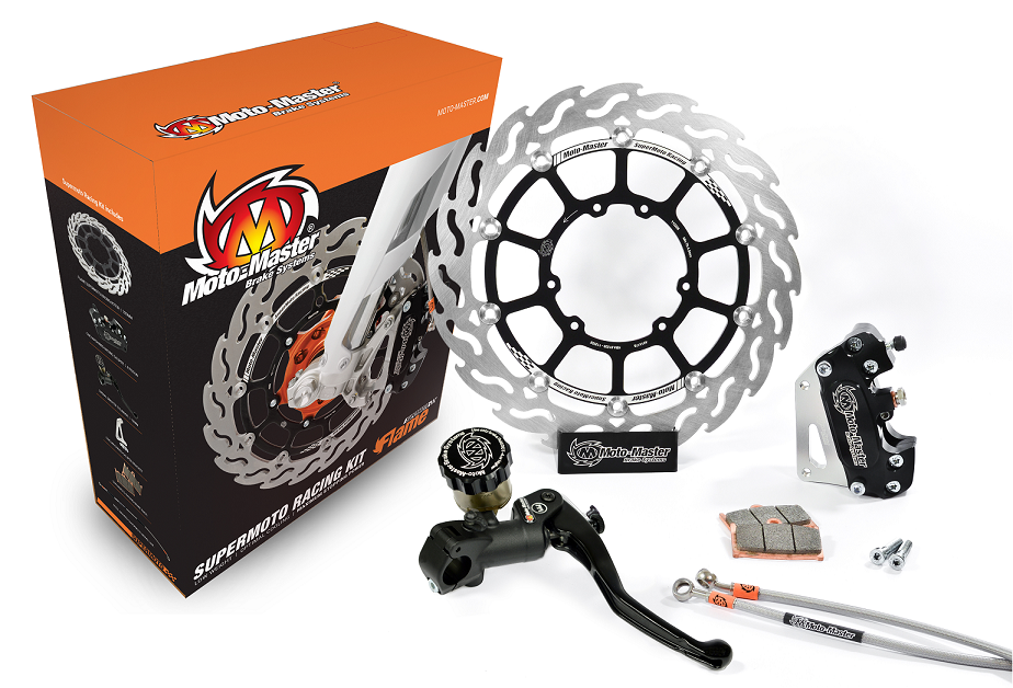 Moto Master Supermoto Racing Full Front Brake Kit - TM EN125 2014-2019