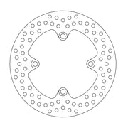 Moto Master Halo Series Rear Brake Disc - Kawasaki ZX-12 R 2000-2006