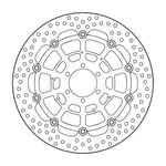 Moto Master Halo Series Floating Front Left Brake Disc - BMW S 1000 XR 2018-2023