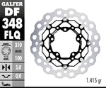 Galfer Cubiq Floating Front Brake Disc - Suzuki VZR 1800 R Intruder 2006-2016