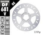 Galfer Fixed Round Rear Brake Disc - Harley Davidson FXSTSI 1450 EFI 2004-2006