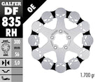 Galfer Skull Fixed Front Brake Disc - Harley Davidson XL 883 N 2014-2022