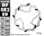 Galfer Oversize Wave Front Brake Disc - Honda CRF450R 2002-2022