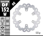 Galfer Wave Rear Brake Disc - Kawasaki KLX300R 1997-2001