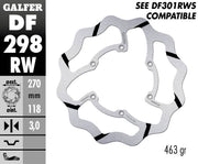 Galfer Wave Brake Disc - Yamaha YZF450 2016-2024