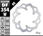 Galfer Wave Rear Brake Disc - Suzuki RM250 2006-2012