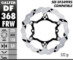 Galfer Fixed Wave Grooved Brake Disc - Suzuki RMZ250 2019-2024