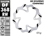 Galfer Fixed Wave Grooved Front Brake Disc - Suzuki RMZ250 2019-2024