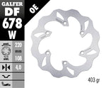 Galfer Wave Rear Brake Disc - Rieju Tango 250 2009-2011