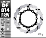 Galfer Floating Wave Grooved Front Brake Disc - Beta X-Trainer 300 LC 2015-2018