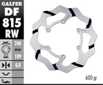 Galfer Fixed Wave Grooved Rear Brake Disc - Beta X-Trainer 300 LC 2015-2023