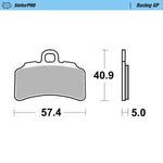 Moto Master Racing GP Sinder Pro Front Brake Pads - TRS One 300 2019