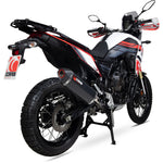 Scorpion Serket Black Ceramic Oval Exhaust - Yamaha Tenere 700 2019 - 2020