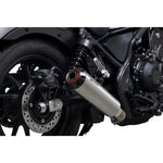 Scorpion Red Power Stainless Steel Exhaust - Honda CMX 500 Rebel 2017 - 2019