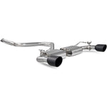 Scorpion Car Exhaust Cat-Back System (Non-Resonated) (Valved) Black Indy - Hyundai i30 N (GPF Model) 2018 - 2020