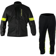 Alpinestars Hurricane Motorcycle Rain Over Jacket & Pants Kit Black