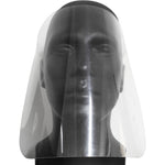 100 x Full Face Protective Face Shields Clear