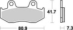 Moto Master Nitro Front Brake Pads - Honda XR600R 1985-1987