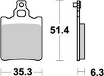 Moto Master Nitro Rear Brake Pads - KTM SX65 2000-2003