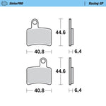 Moto Master Racing GP Sinder Pro Rear Brake Pads - Beta REV-3 270 2005-2008