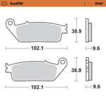 Moto Master Roadpro Sinder Front Brake Pads - Honda VF 750 C 1994-1998